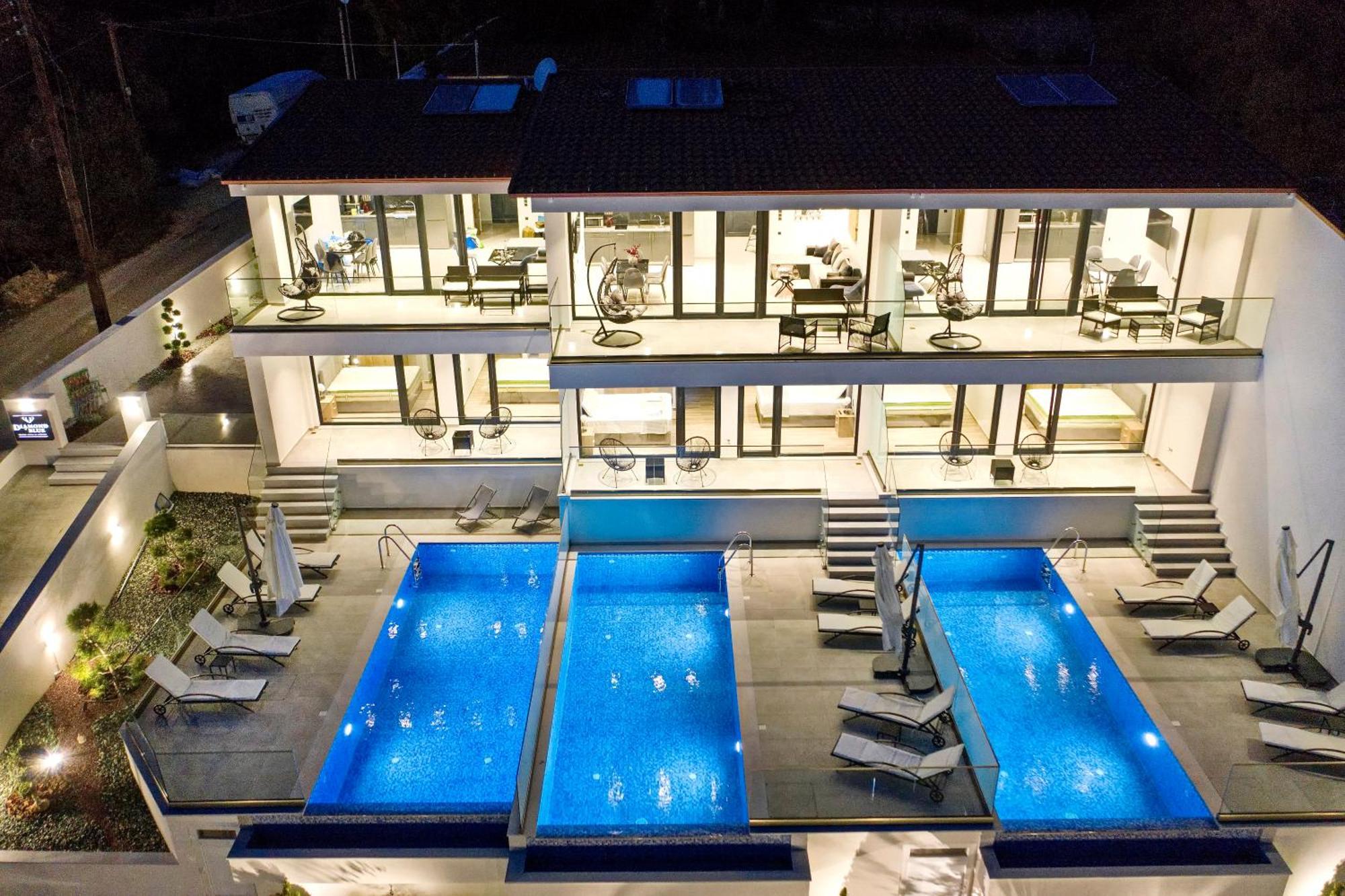 Diamond Blue Villas Lefkada Nydri  Exterior foto