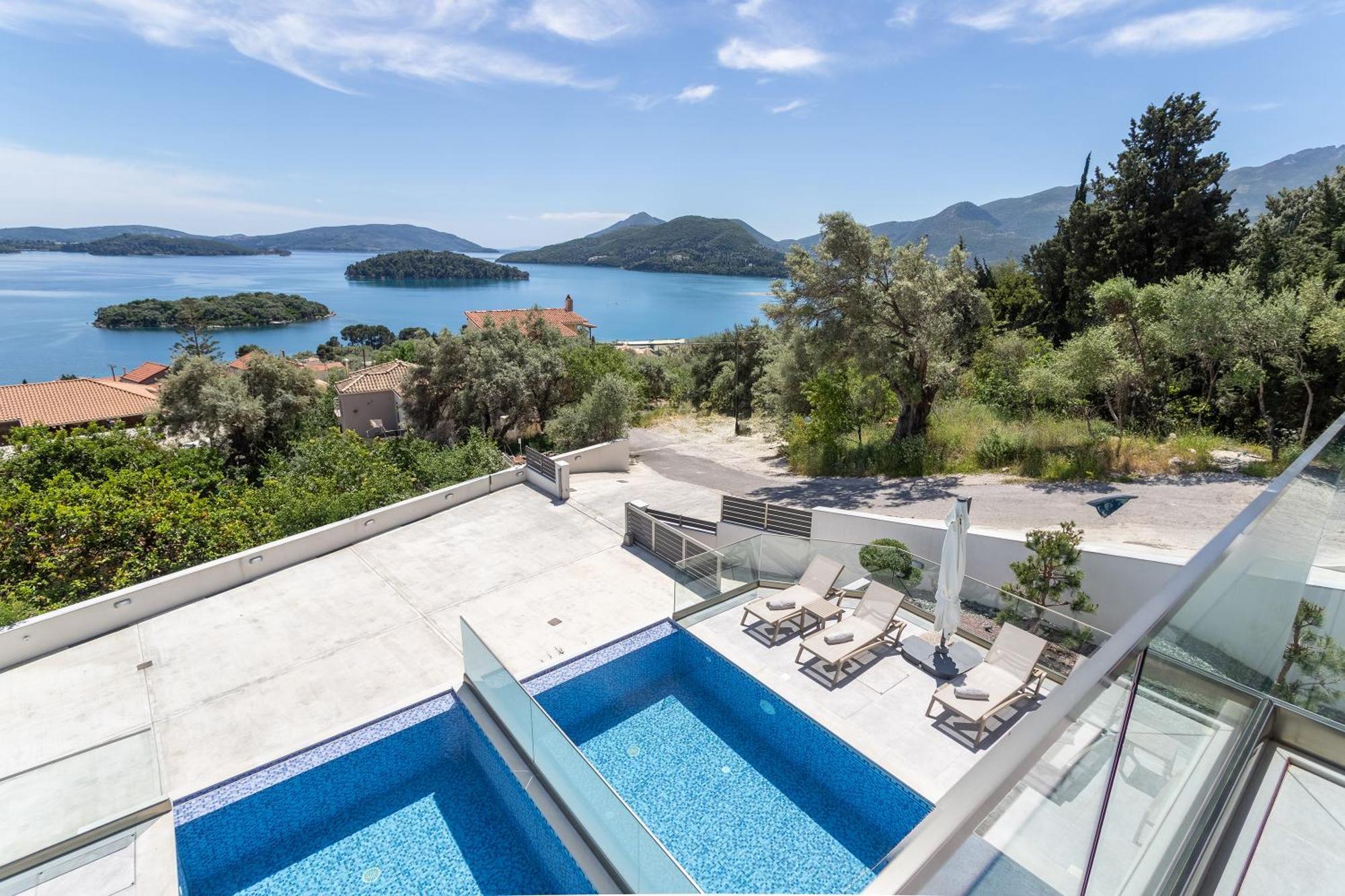Diamond Blue Villas Lefkada Nydri  Exterior foto