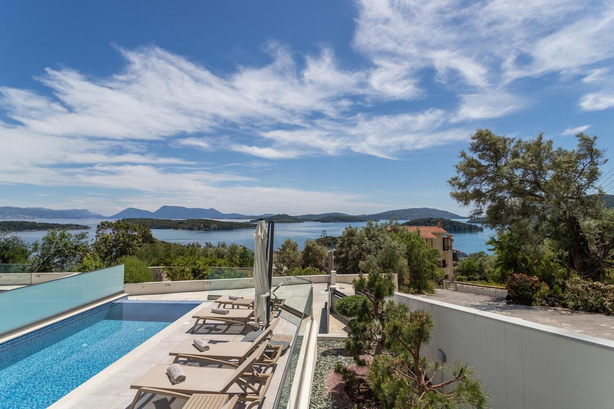 Diamond Blue Villas Lefkada Nydri  Exterior foto